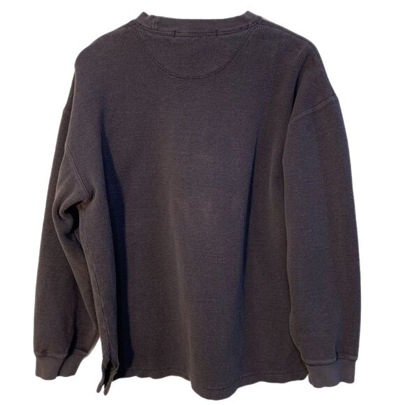 JOHN ASHFORD SPORT Men’s Medium Gray Thick Pullover Cotton Brushed Soft. - Picture 2 of 12